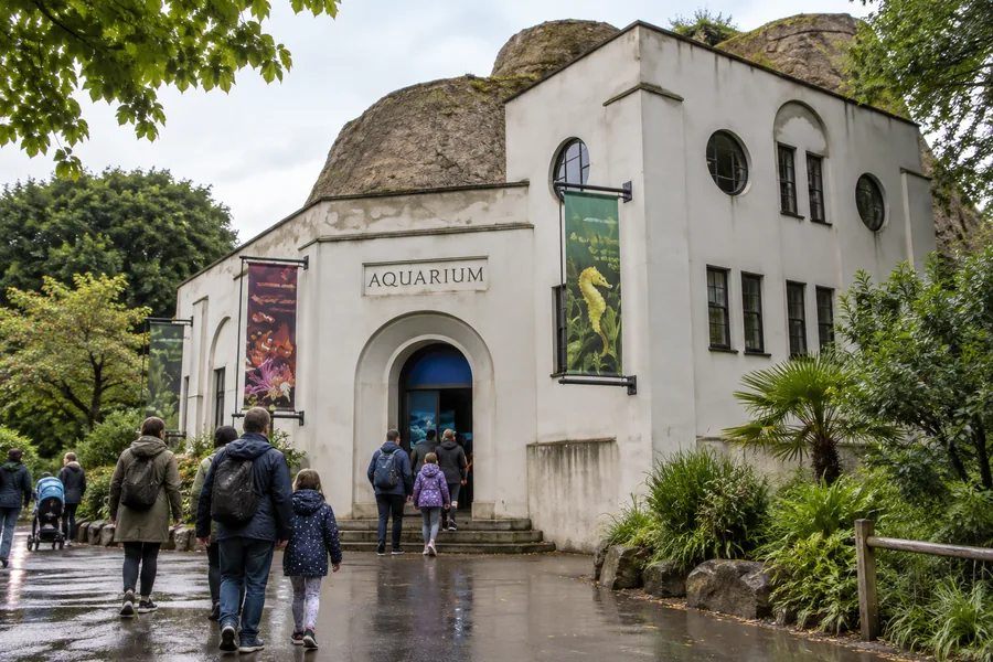 The Aquarium building at London Zoo